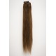 Čokoládovo hnedá / 50cm / 110g / Clip in vlasy
