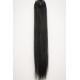 Ebenovo čierna / 50cm / 110g / Clip in vlasy